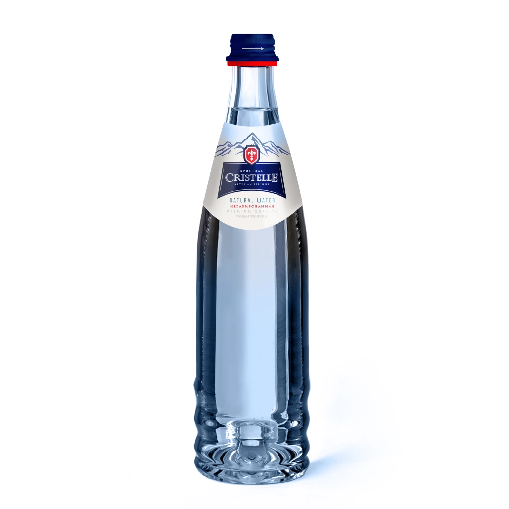 Вода Cristelle (Кристель) 0.75 л, без газа (стекло), уп. 6 шт. от магазина Vitarel
