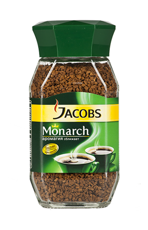 Растворимый кофе "Jacobs Monarch" 95 гр. (стекло)