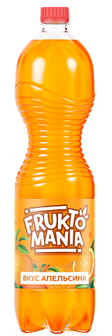 Газированный напиток Fruktomania Апельсин 1,5 л., 6 шт