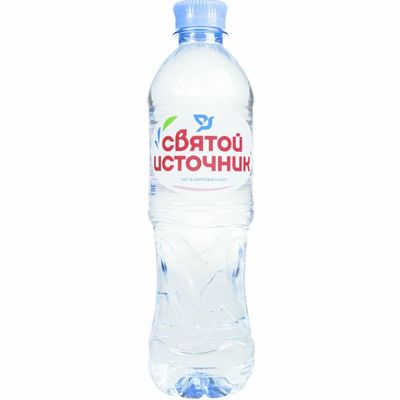 Вода "Святой Источник" 0.5 литра, без газа, пэт, 12 шт. в уп. от магазина Одежда+