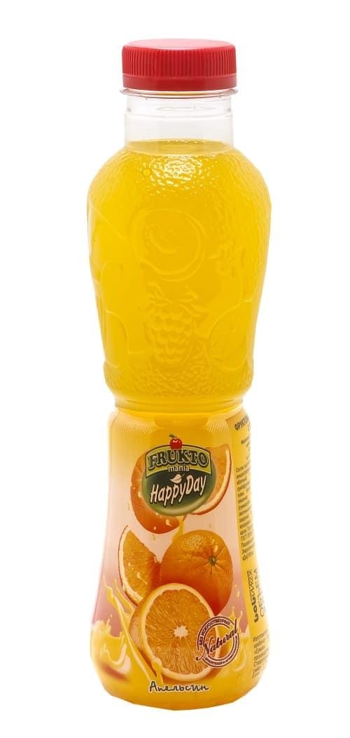 Сокосодержащий напиток Happy day Апельсин 0.5 л., 12 шт от магазина Одежда+