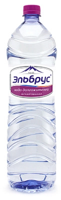Вода "Эльбрус" 1.5 л., негаз., ПЭТ, 6 шт. в уп от магазина Одежда+
