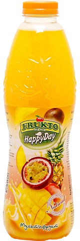 Сокосодержащий напиток Fruktomania Happy day Мультифрукт 1 литр, 6 шт от магазина Одежда+