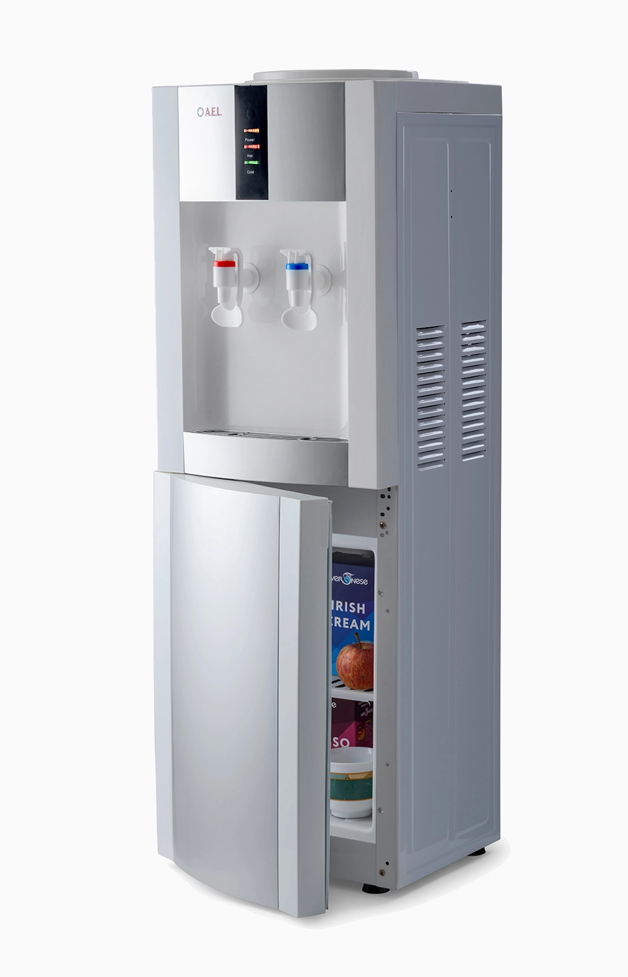 Кулер для воды LD-AEL-47c white/silver с шкафчиком от магазина Одежда+