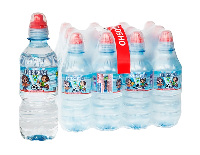 Питьевая вода без газа "Сенежская Sport" 0,35 л.   Упаковка 12 шт. от магазина Одежда+