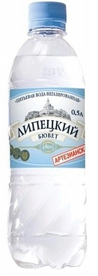 Вода "Липецкий Бювет" 0.5 л., негаз., ПЭТ, 12 шт.в уп. от магазина Одежда+