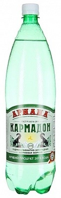 Вода "Кармадон" 1.5 л., газ., ПЭТ, 6 шт. в уп. от магазина Одежда+