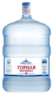Питьевая вода "Горная вершина" 19 литров от магазина Одежда+