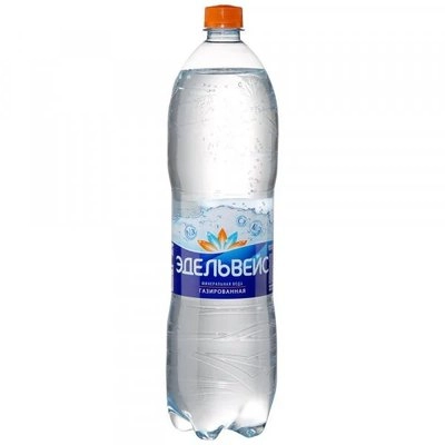 Вода Эдельвейс 1,5 литра, газ, пэт, 6 шт. от магазина Одежда+