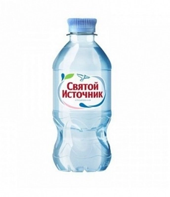 Вода "Святой Источник" 0,33 л., негаз., ПЭТ, 12 шт. в уп. от магазина Одежда+