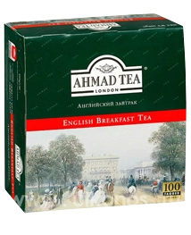 Чай "Ahmad English Breakfast" 100 пакетиков *2