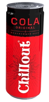 Тоник газированный «Chillout Cola» 0,33 литра, ж/б уп. 12 шт. от магазина Одежда+