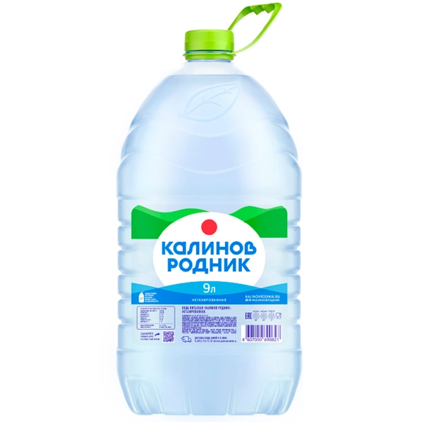 Вода "Калинов родник" 9 литров, 2 шт. в уп. от магазина Одежда+