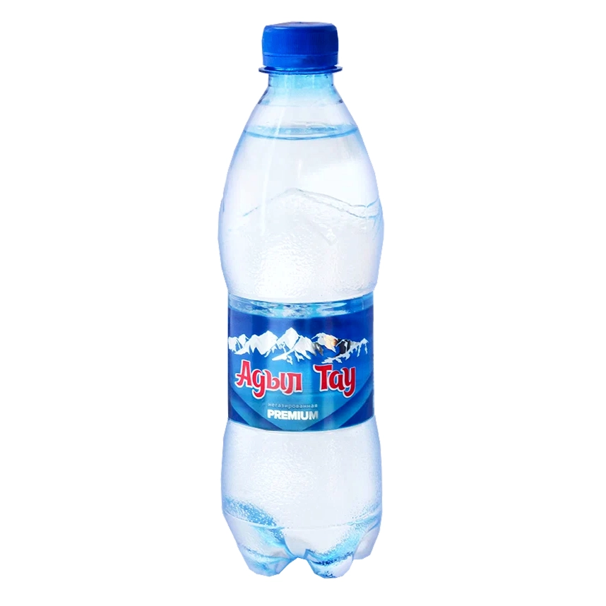 Вода "Адыл Тау" 0.5 литра, негаз., ПЭТ, 12 шт. в уп.