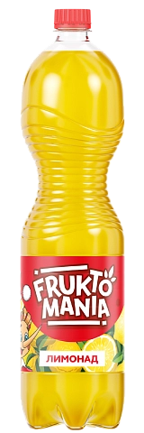 Газированный напиток Fruktomania Лимонад оригинальный 1,5 литра, 6 шт