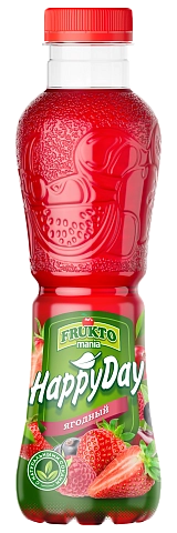 Сокосодержащий напиток Fruktomania Happy day Ягодный 1 литр, 6 шт от магазина Одежда+
