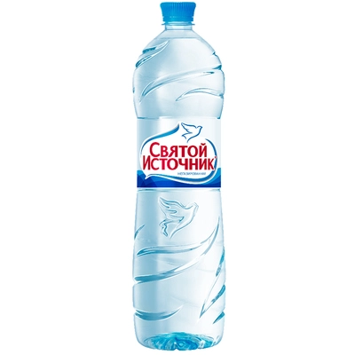 Вода "Святой Источник" 1,5 литра, без газа, пэт, 6 шт. от магазина Одежда+